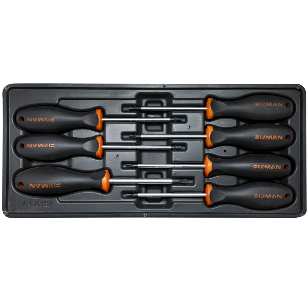 FIXMAN Tray 7 Piece Torx Screwdrivers